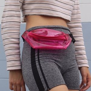 SALE‼️ 💗80’s Inspired NYX clear side bag💗